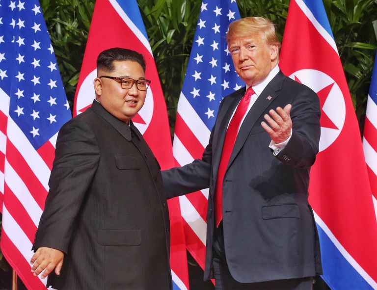 Põhja-Korea liider Kim Jong-un ja USA president Donald Trump kohtusid 12. juunil Singapuris.
