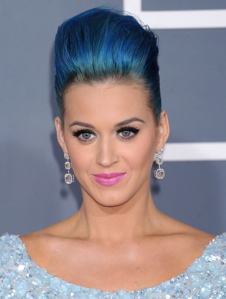 Sinised juuksed. Katy Perry