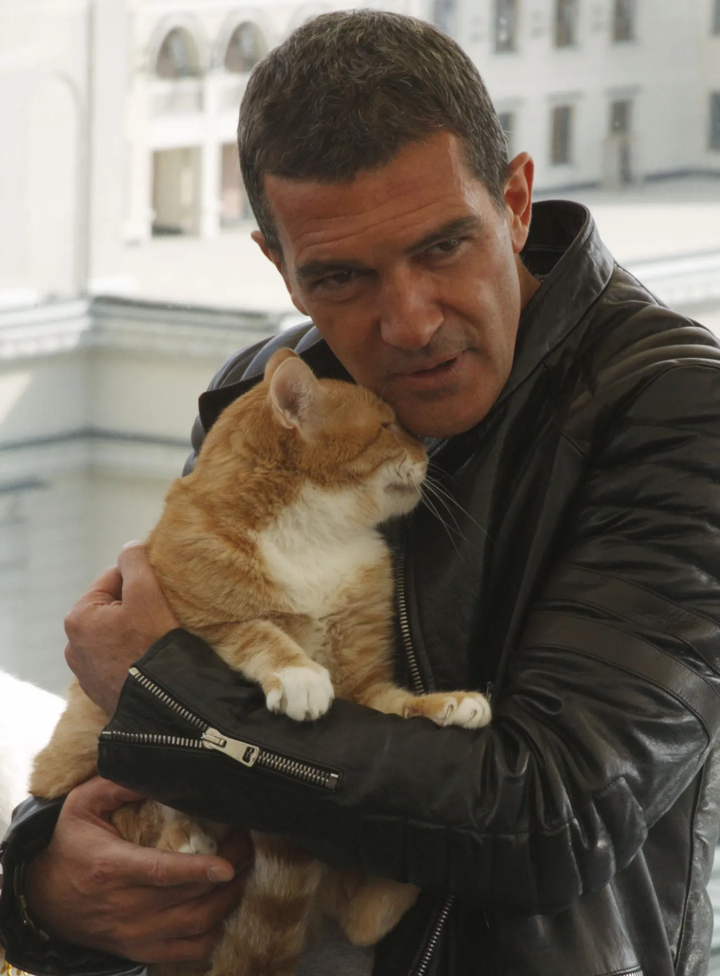 Hispaania näitleja Antonio Banderas, kes lööb kaasa Barillo reklaamklippides.