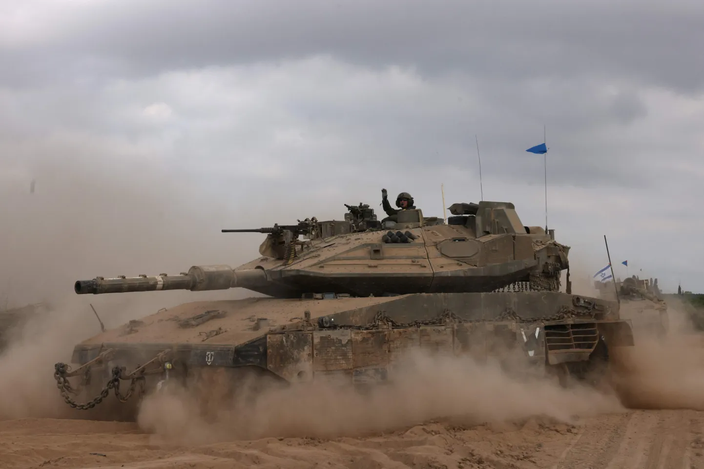Iisraeli tank.