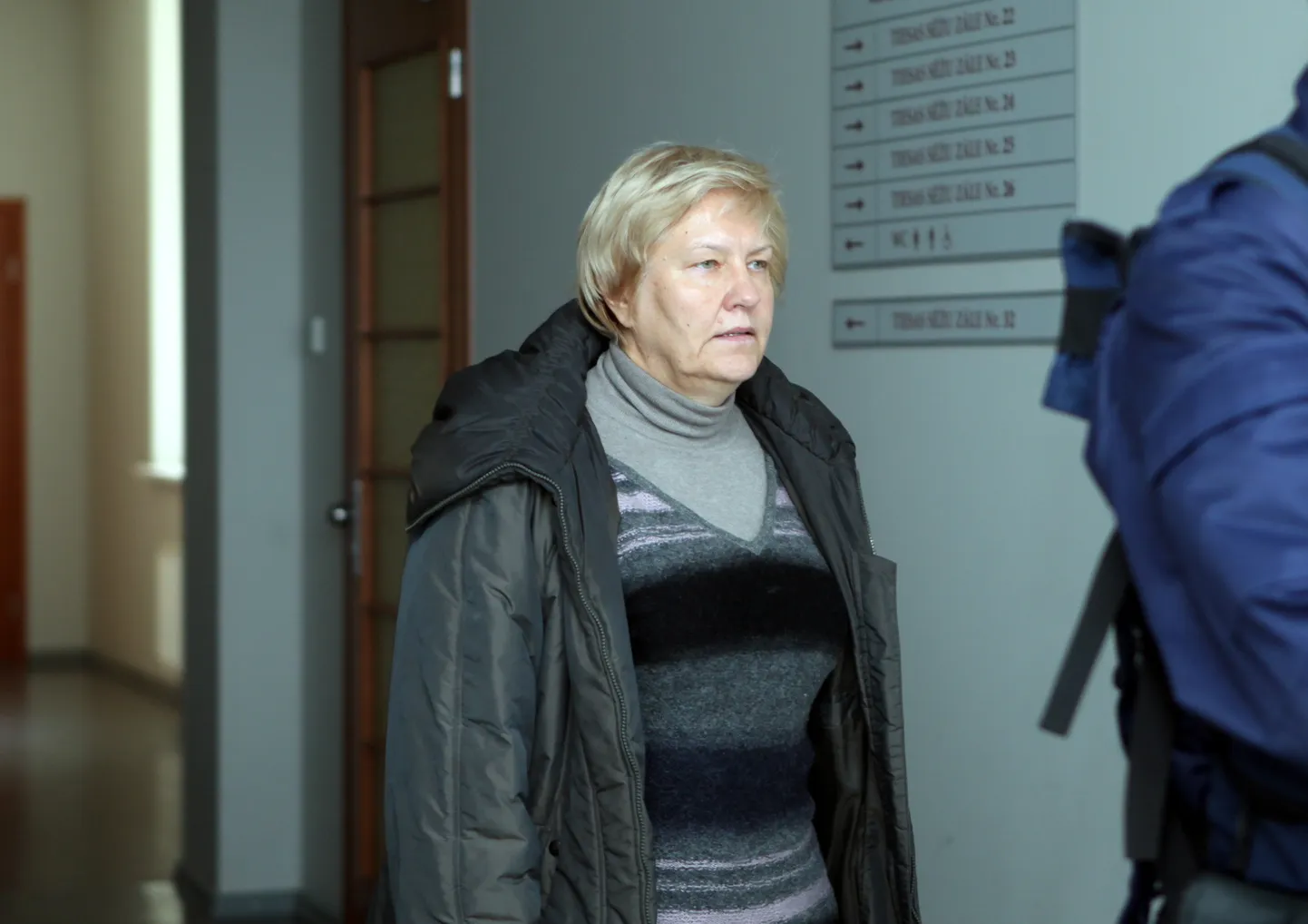 Ilggadējā Rīgas domes Mājokļu un vides departamenta Dzīvokļu pārvaldes vadītāja Ārija Stabiņa.