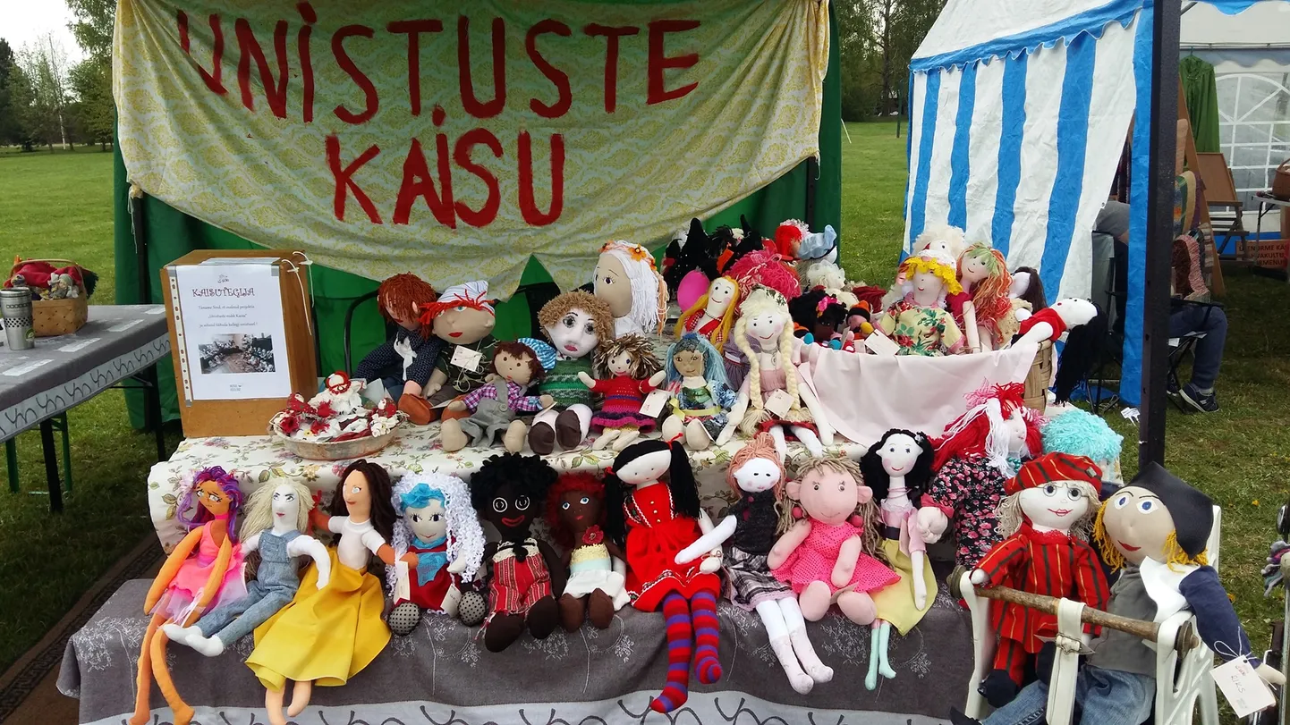 Kaisunukud eelmisel laupäeval peetud kevadlaadal Tõrvandis.