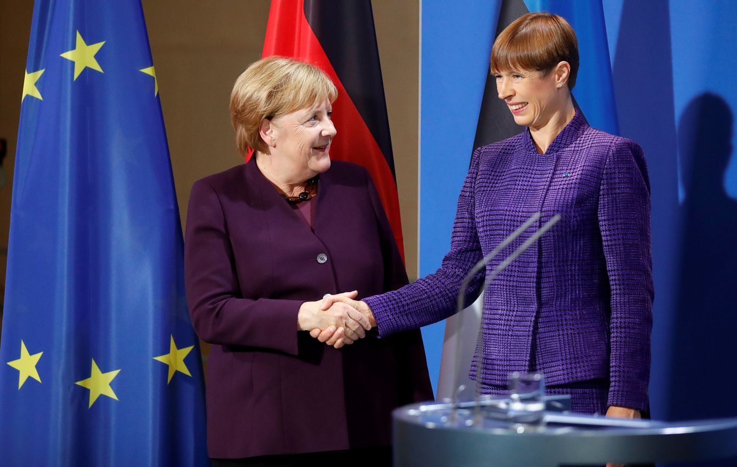 Angela Merkel ja Kersti Kaljulaid