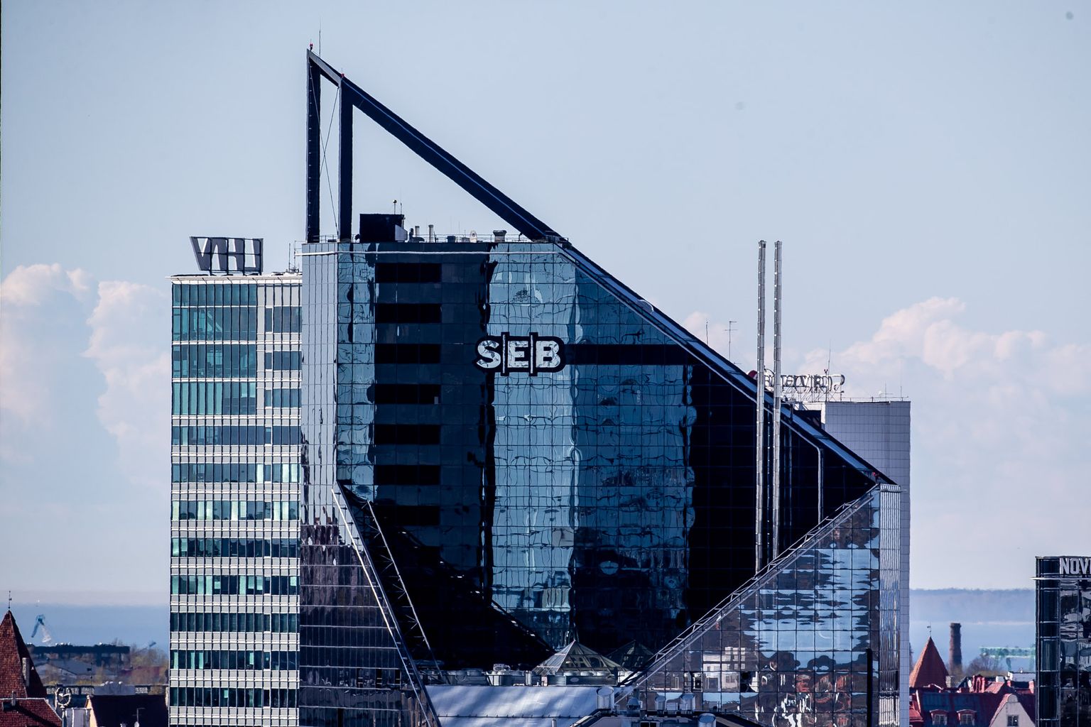 SEB pank Tallinnas.
