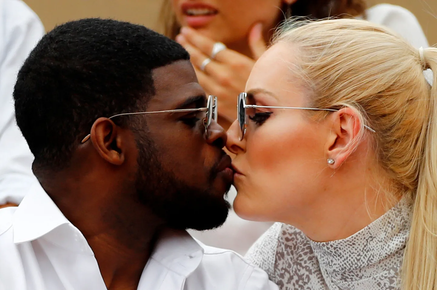 Endine mäsuusakuulsus Lindsey Vonn ja jäähokitäht P.K. Subban.