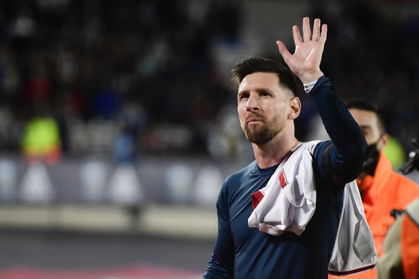 Argentina jalgpallikoondise kapten Lionel Messi.