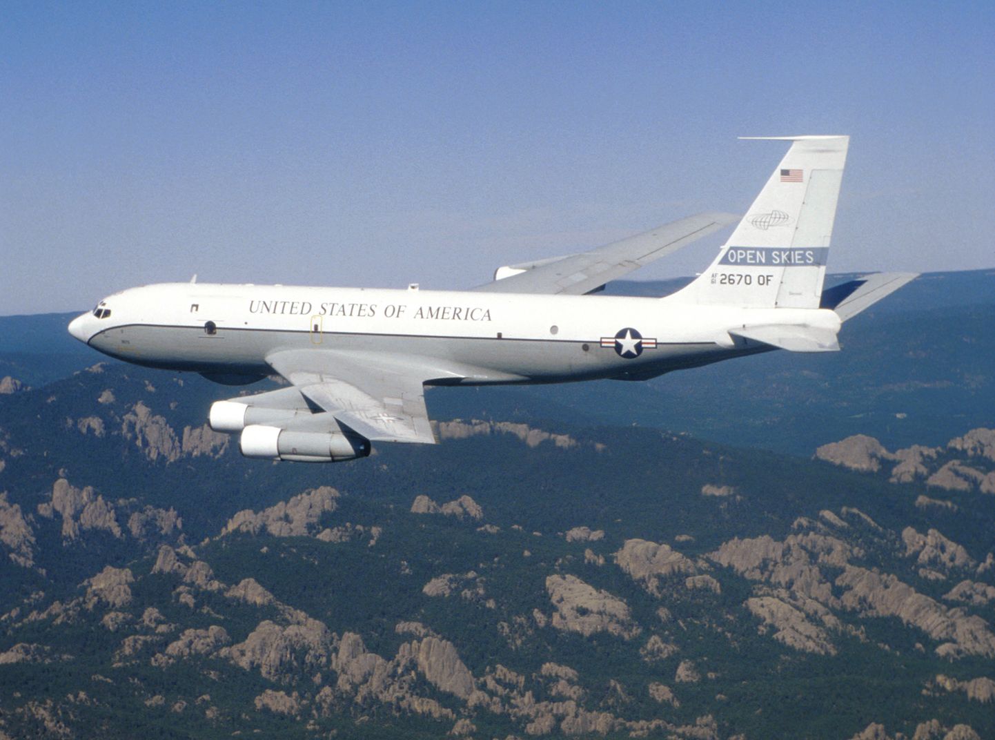 Lidmašīna "Boeing OC-135B"