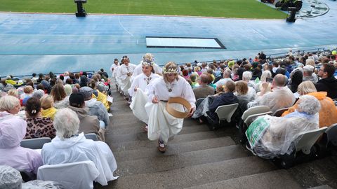 FOTOD ⟩ Eestimaa võimlemispidu täitis taas Kalevi staadioni