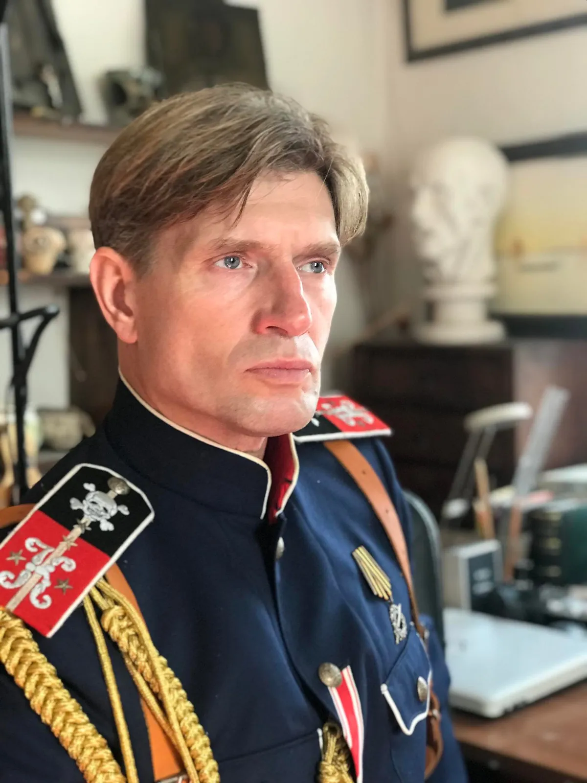 Олег Лебедев-Бовольский в фильме, которым открывалась сочинская Олимпиада-2014