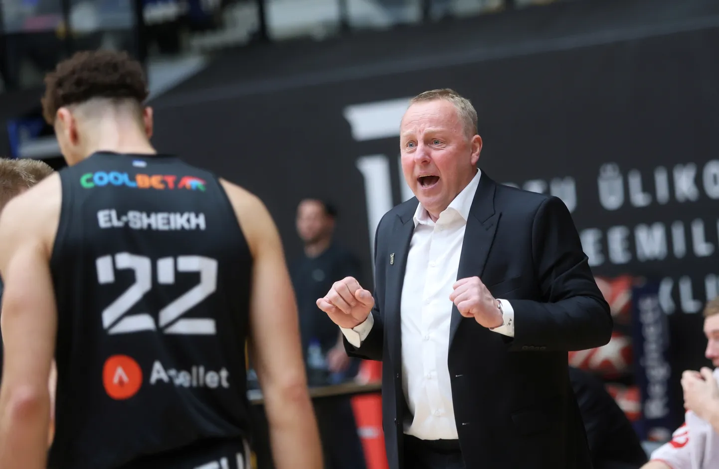 Tartu meeskonna peatreener Aivar Kuusmaa.