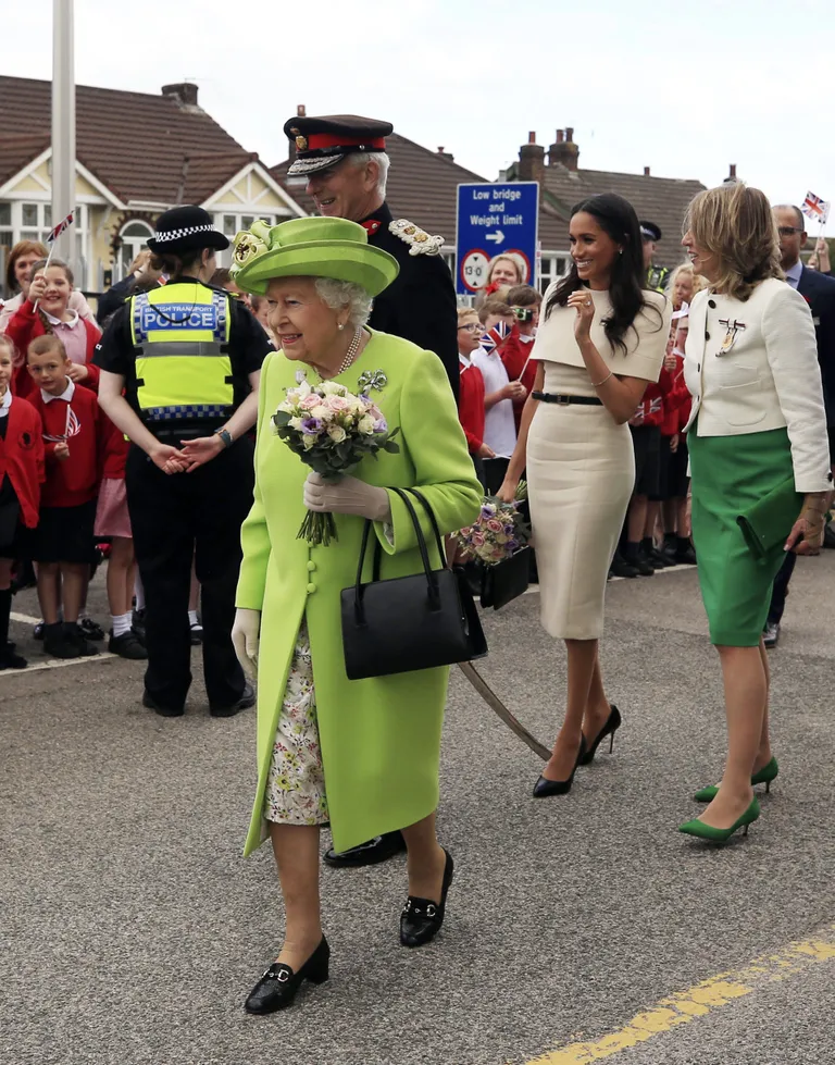 Elizabeth II ja Sussexi hertsoginna Meghan