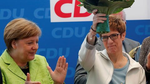 Merkel jäi Saarimaal alistamatuks