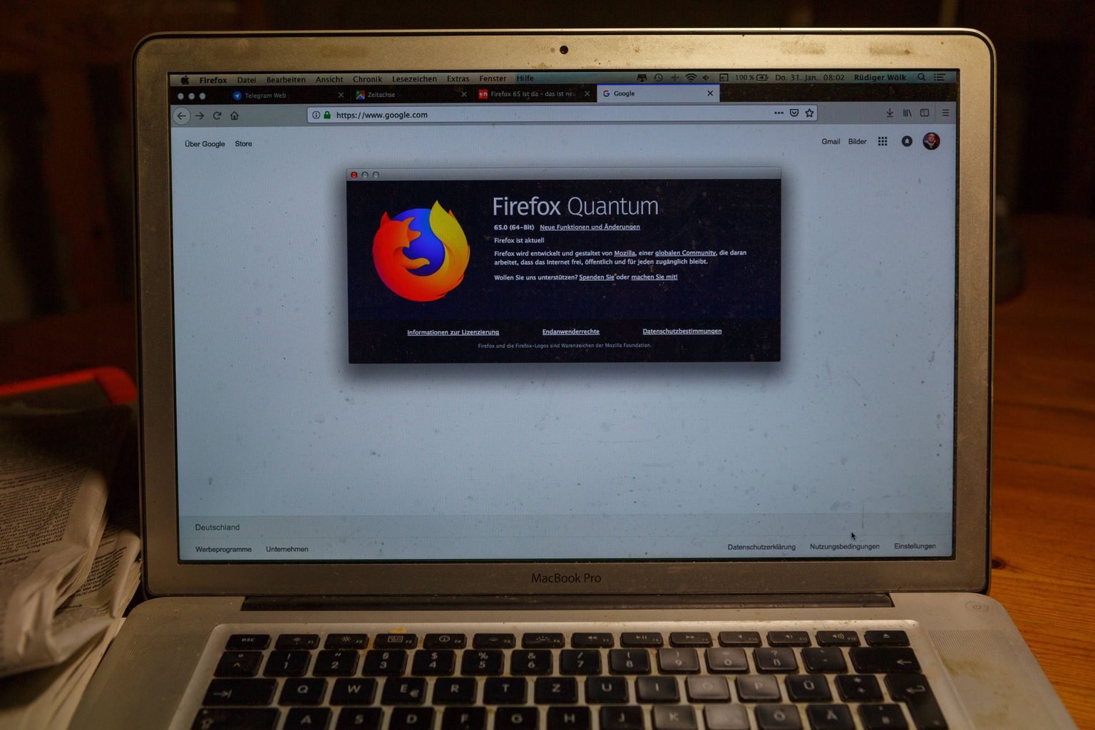 Обновленная версия Mozilla Firefox не позволяет использовать ИД-карты.