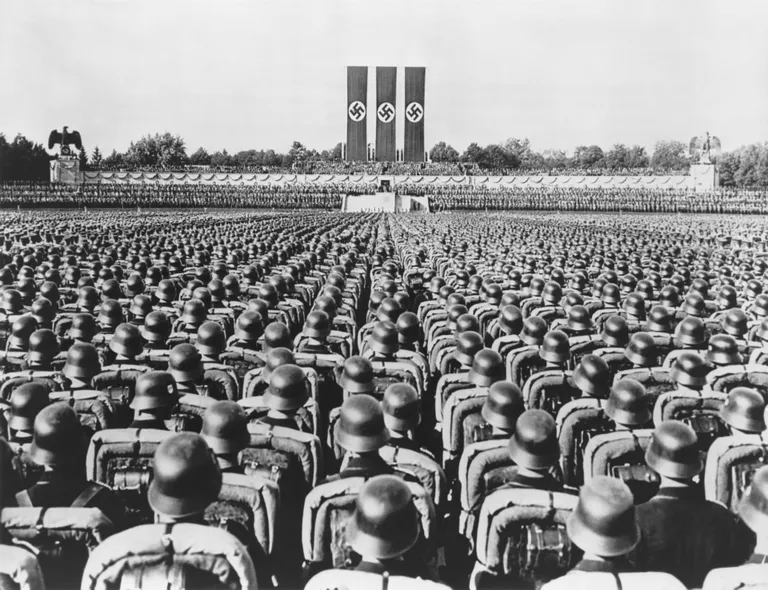 Natsi-Saksamaa sõdurid 1936. aasta septembris Nürnbergis.