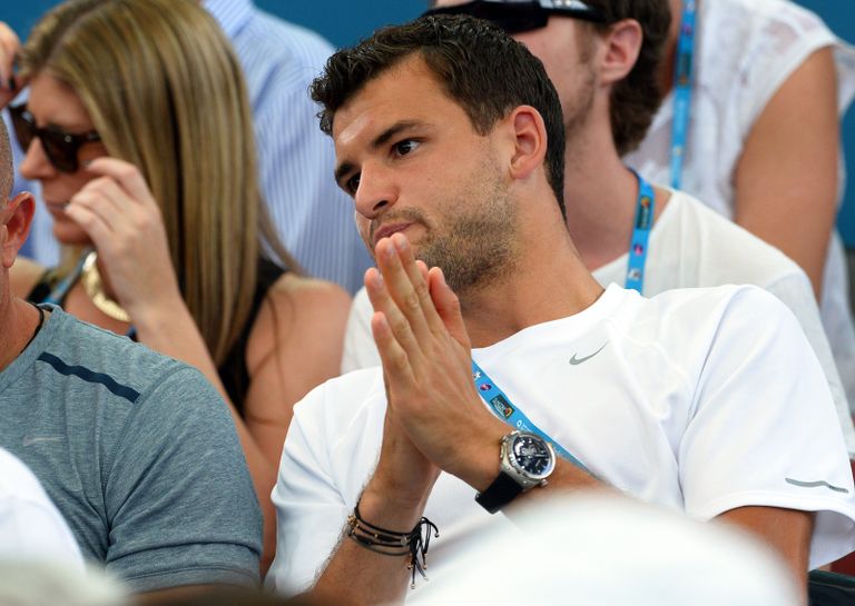 Bulgaaria tennisist Grigor Dimitrov elas Maria Šarapova mängudele agaralt kaasa aastatel 2013-2015. 