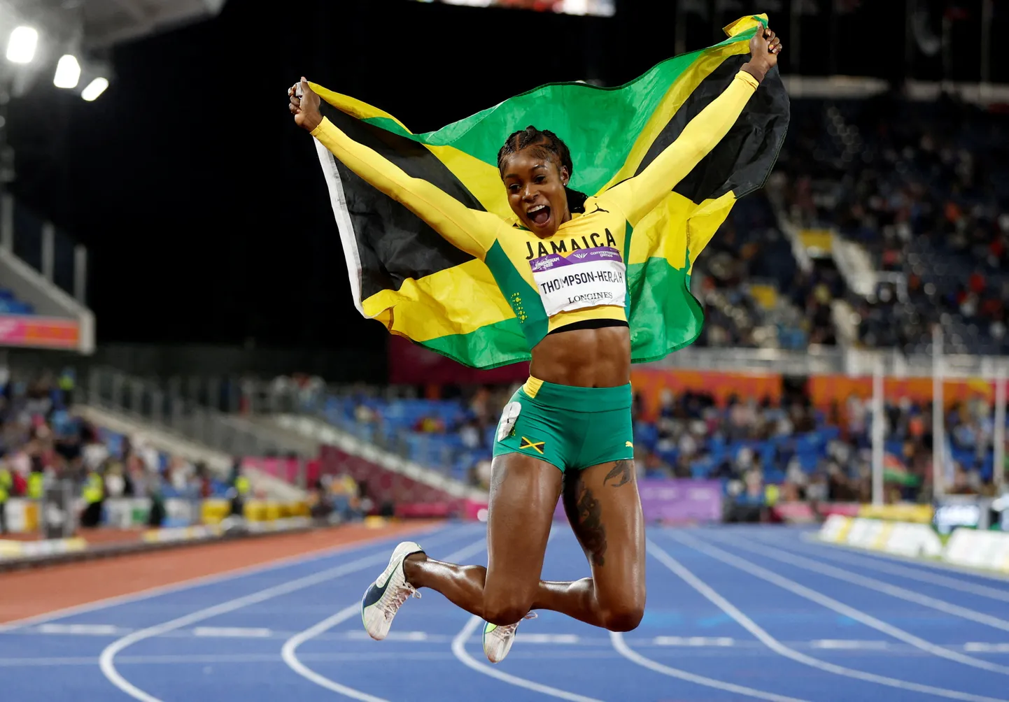 Elaine Thompson-Herah.