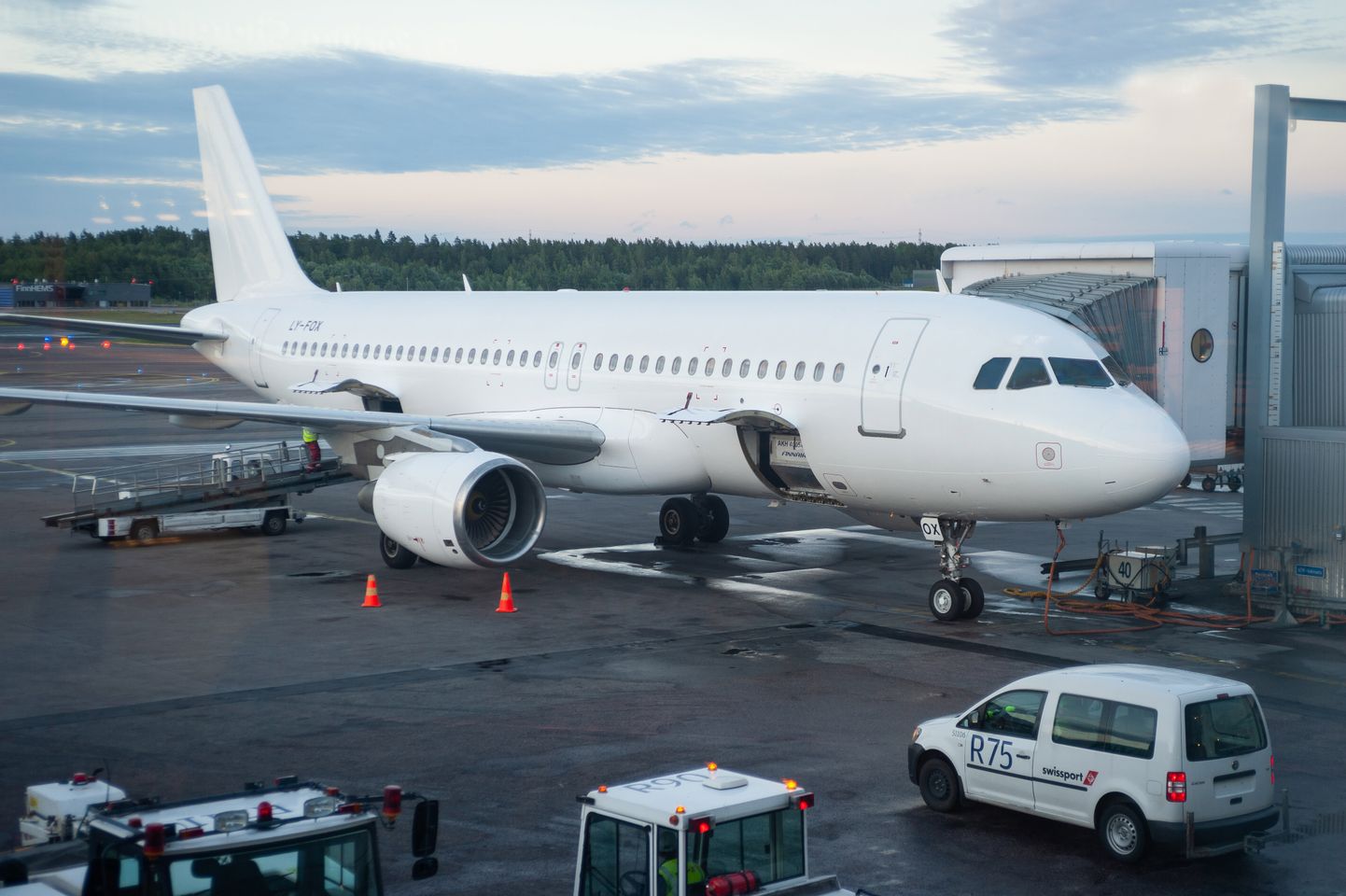 Finnairi Airbus A320. Pilt on illustratiivne.