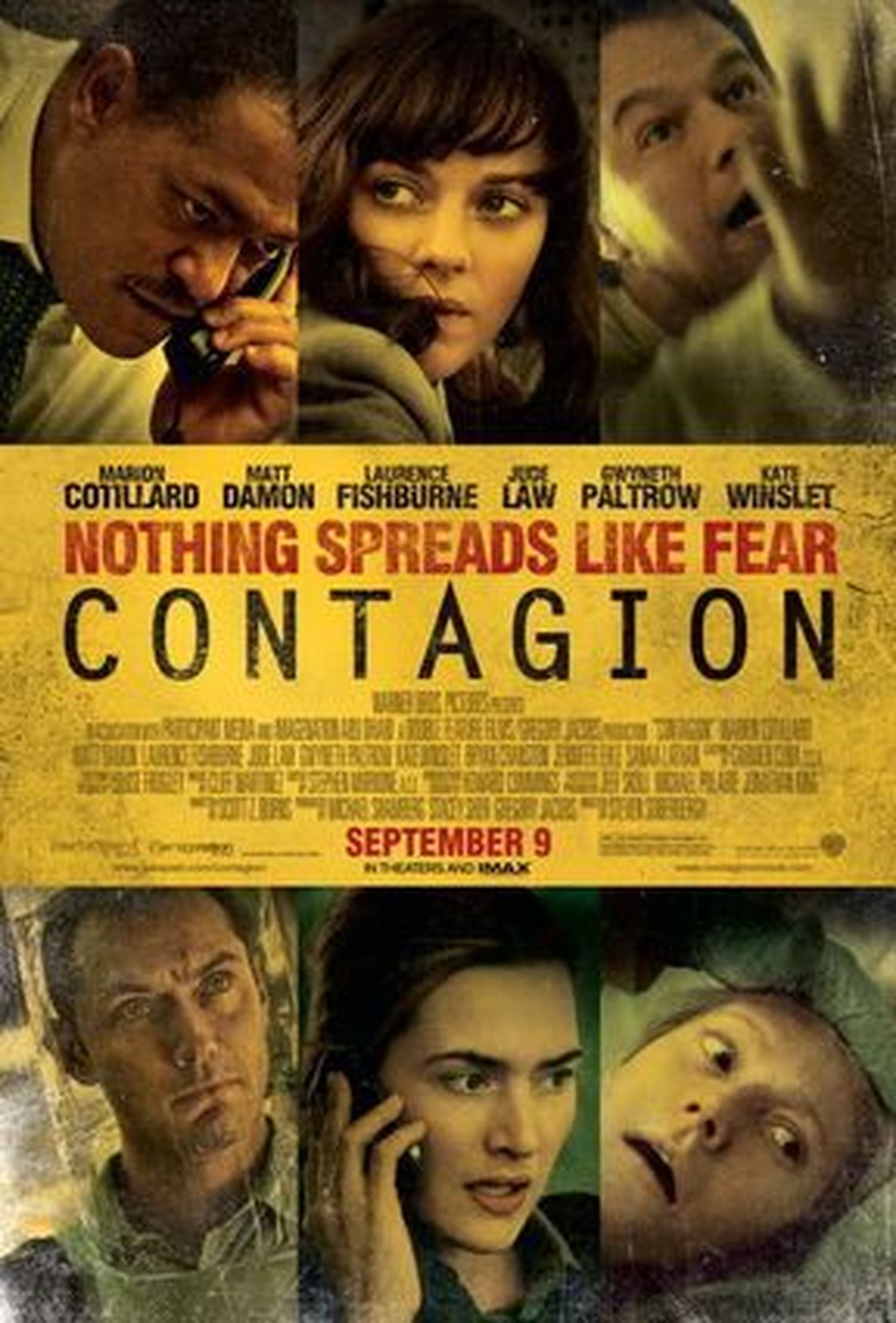 Filmi «Contagion» poster