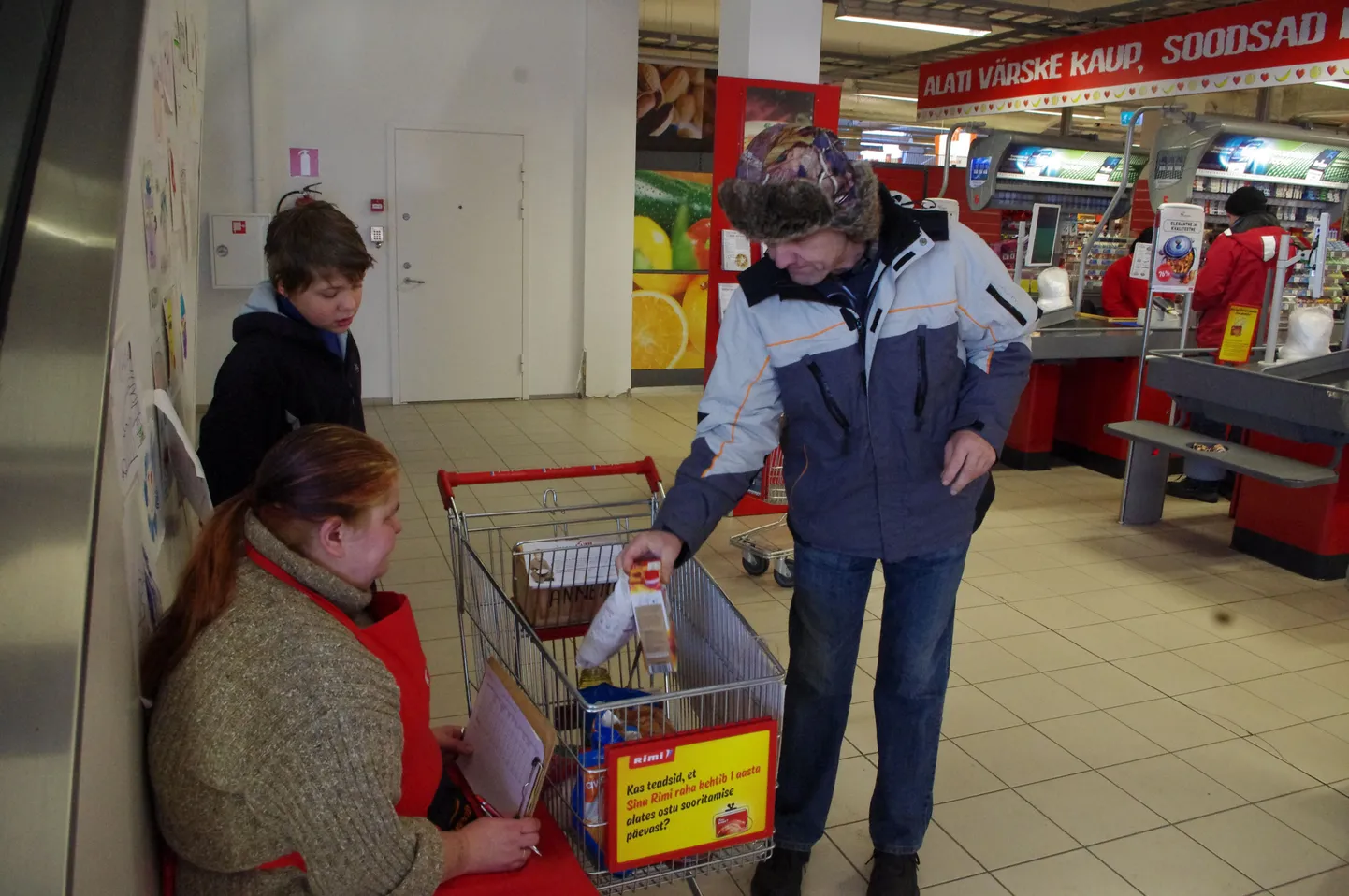 Täna saab Valgas Rimis ja Selveris annetada Toidupangale erinevaid tooteid.