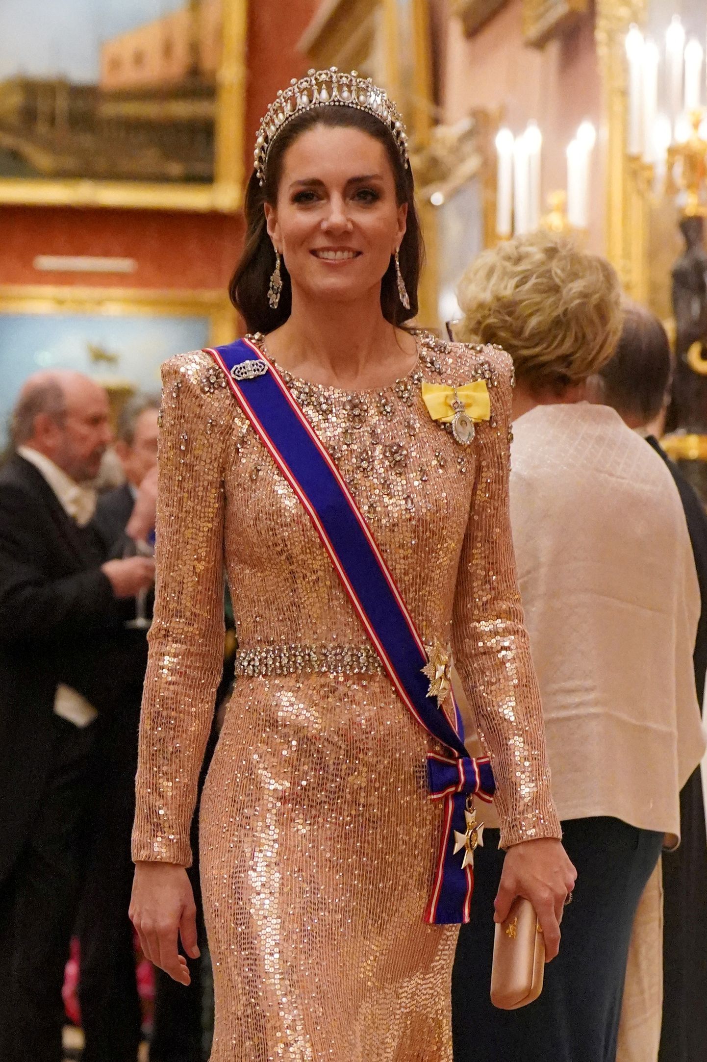 Briti Walesi printsess Catherine 5. detsembril 2023 Londonis Buckinghami palees diplomaatilise korpuse vastuvõtul.