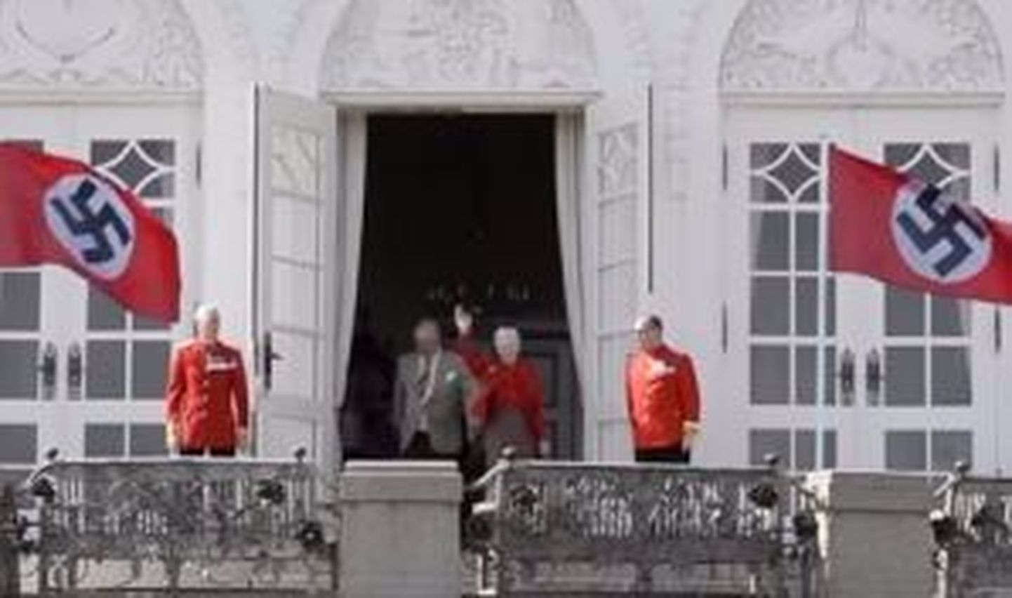 Video, milles Taani kuningannat Margrethe II näidatakse natsimeelsena