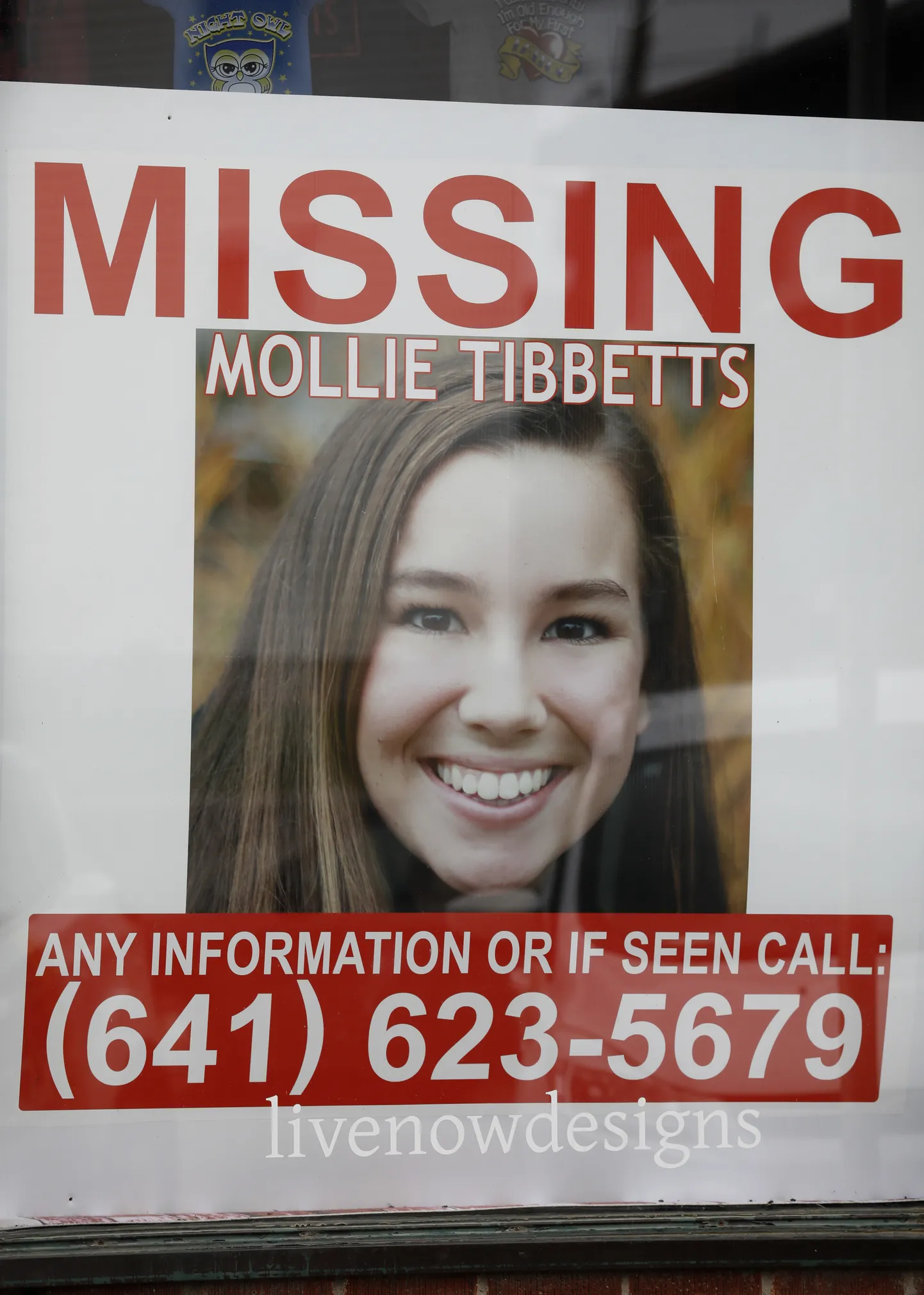Mollie Tibbettsi otsimiskuulutus