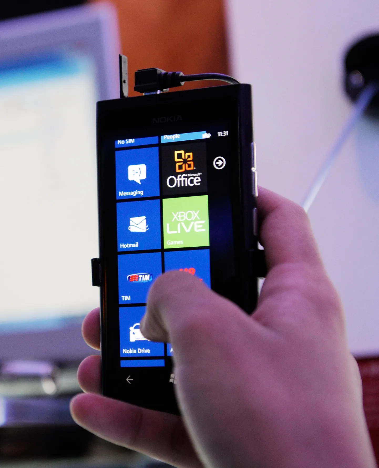 Nokia Lumia 800.