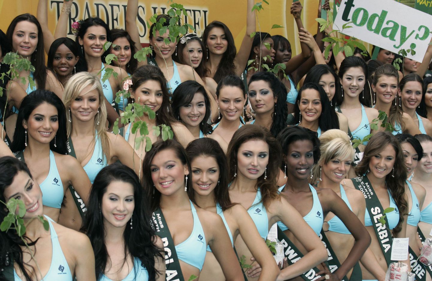 Miss Earth 2008 on esindatud 85 riigi esindajad