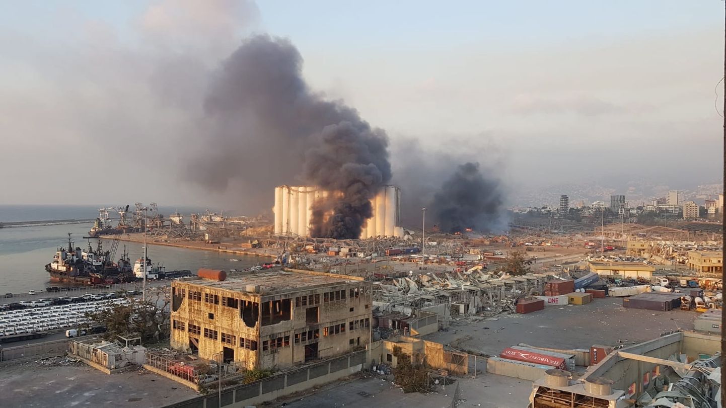 Взрыв в Ливане 4 августа