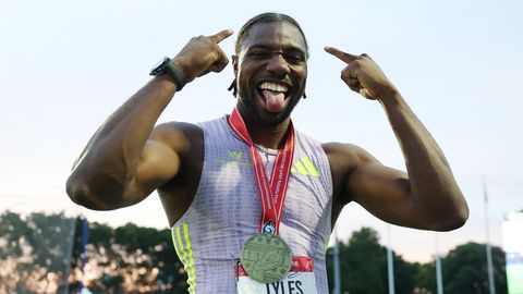 9,79 sekundit! Noah Lyles võitis maailma hooaja tippmargiga USA meistritiitli