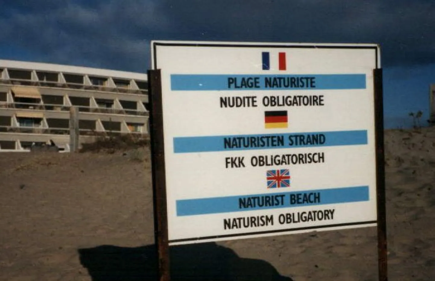 Cap d`Agde nudistide ranna silt