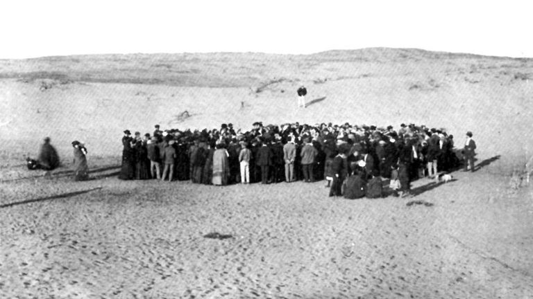 Распределение участков под застройку среди еврейской общины в 1909 году
