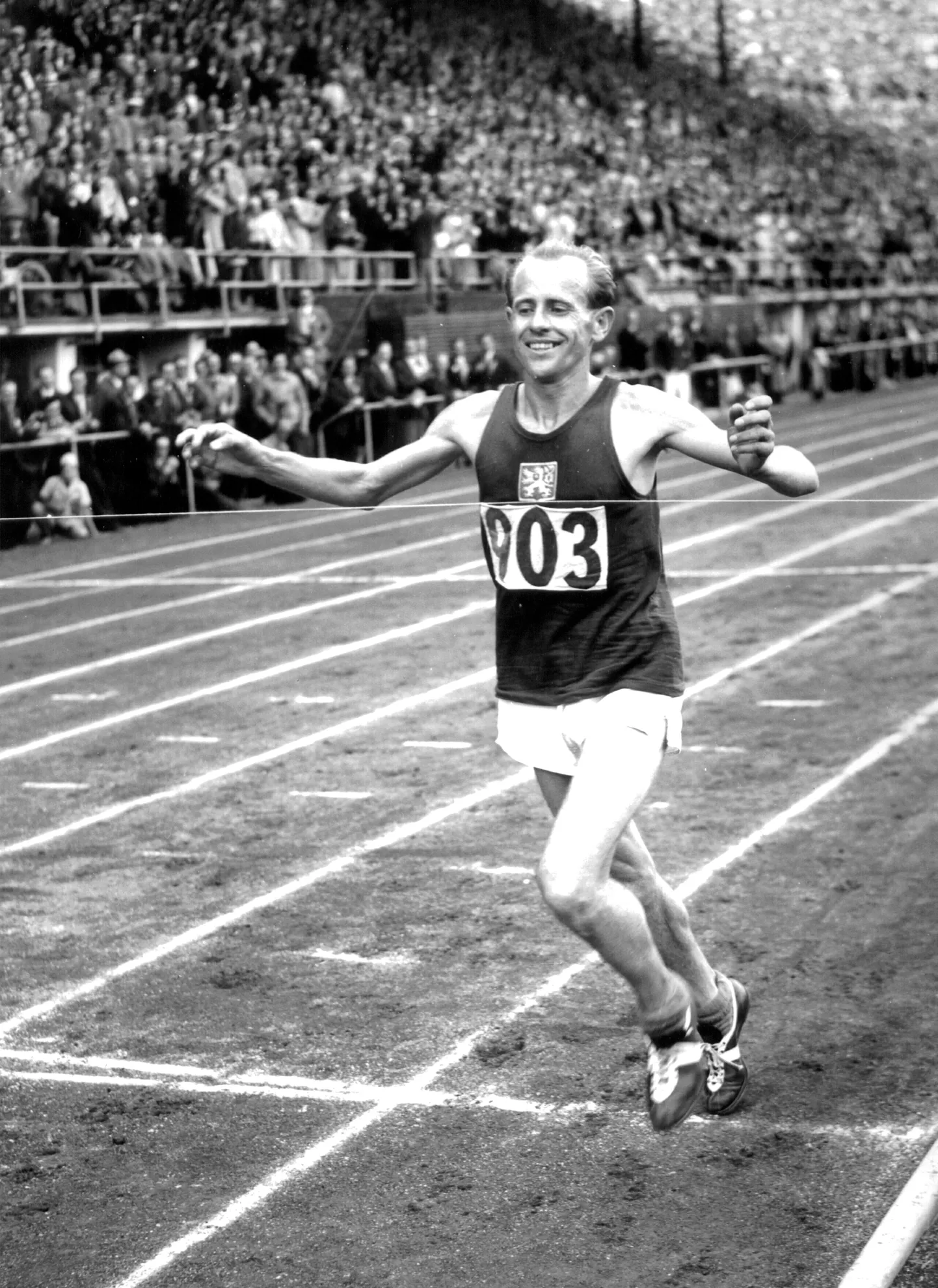 Emil Zátopek.