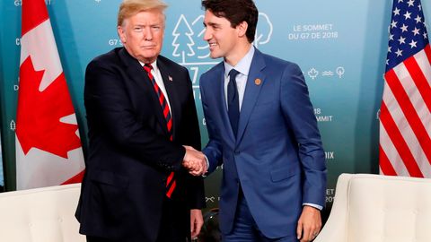 Trudeau sõidab Trumpiga kaubandust ja Hiinat arutama