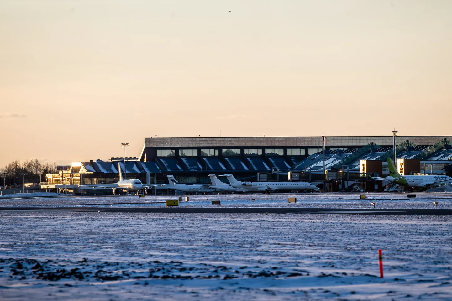 Таллиннский аэропорт.