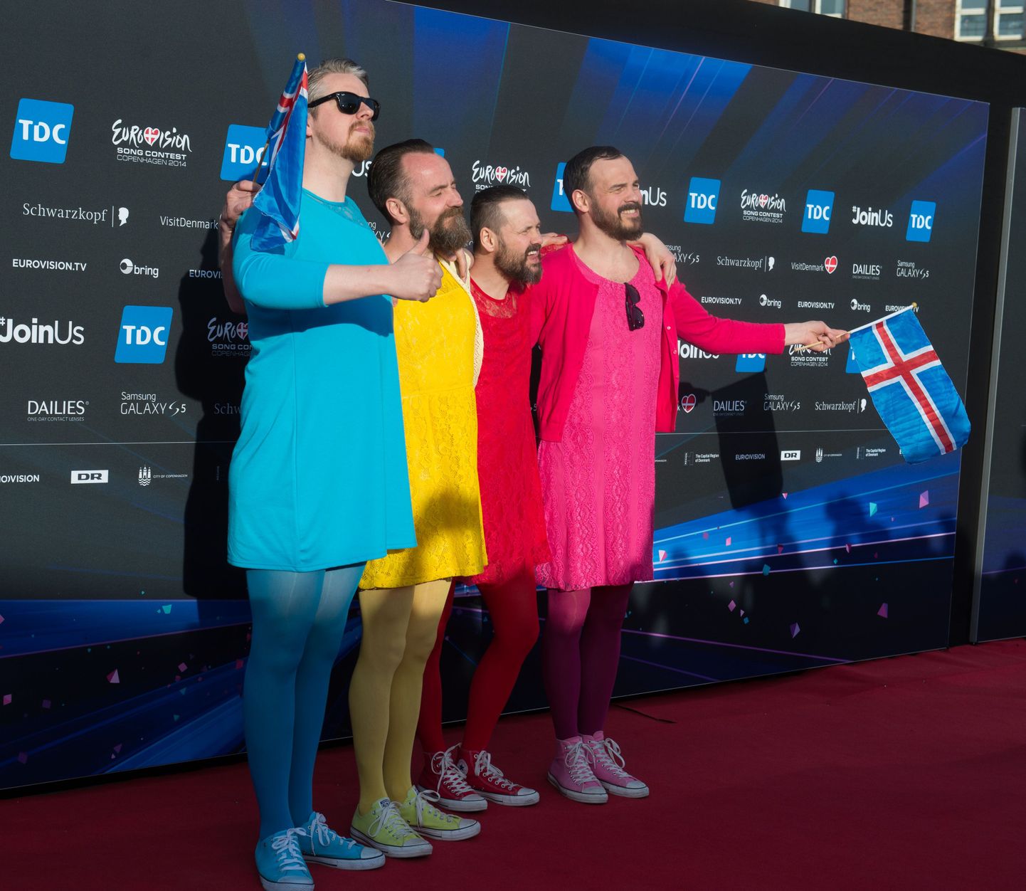 Eurovisiooni punane vaip; Pollapönk, Island