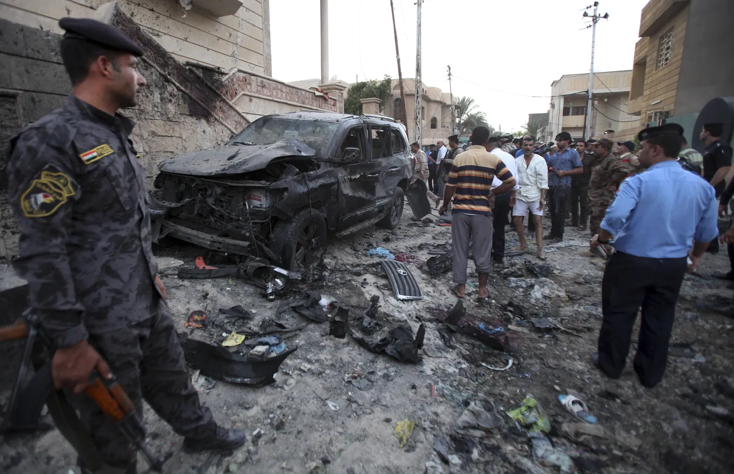 Basra pommirünnaku sündmuspaik