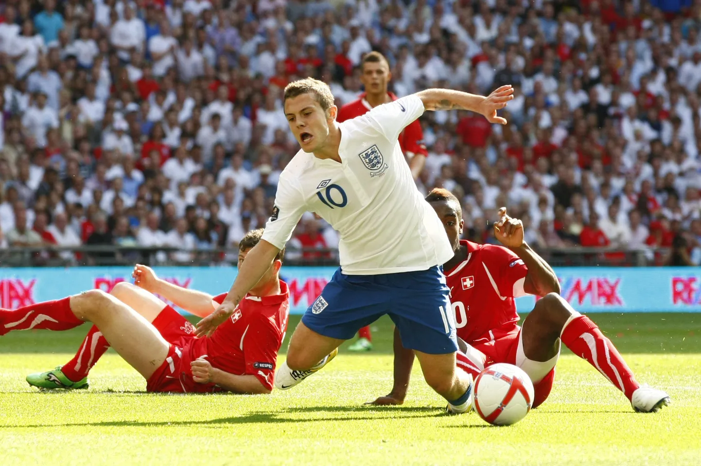Jack Wilshere Inglismaa koondise särgis.