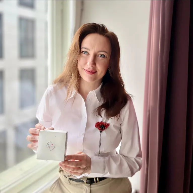 Дизайнер украшений Анна Скрипник.
