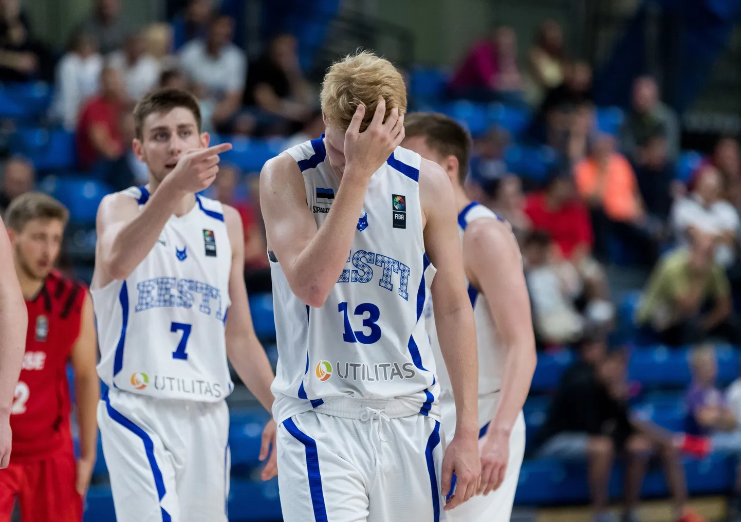 Eesti U18 korvpallikoondis.