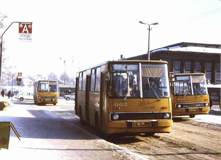 Linnabussijaam märtsis 1977.