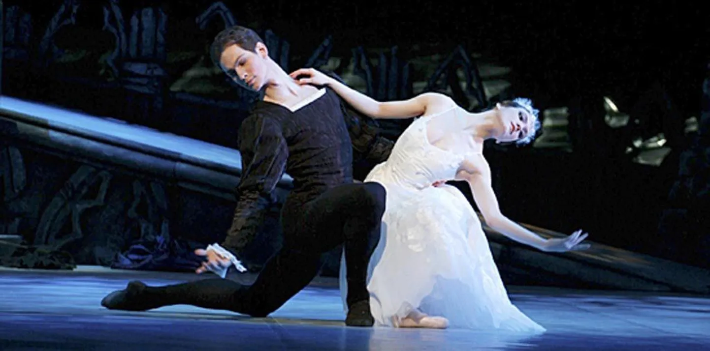 Balletilavastus "Giselle".