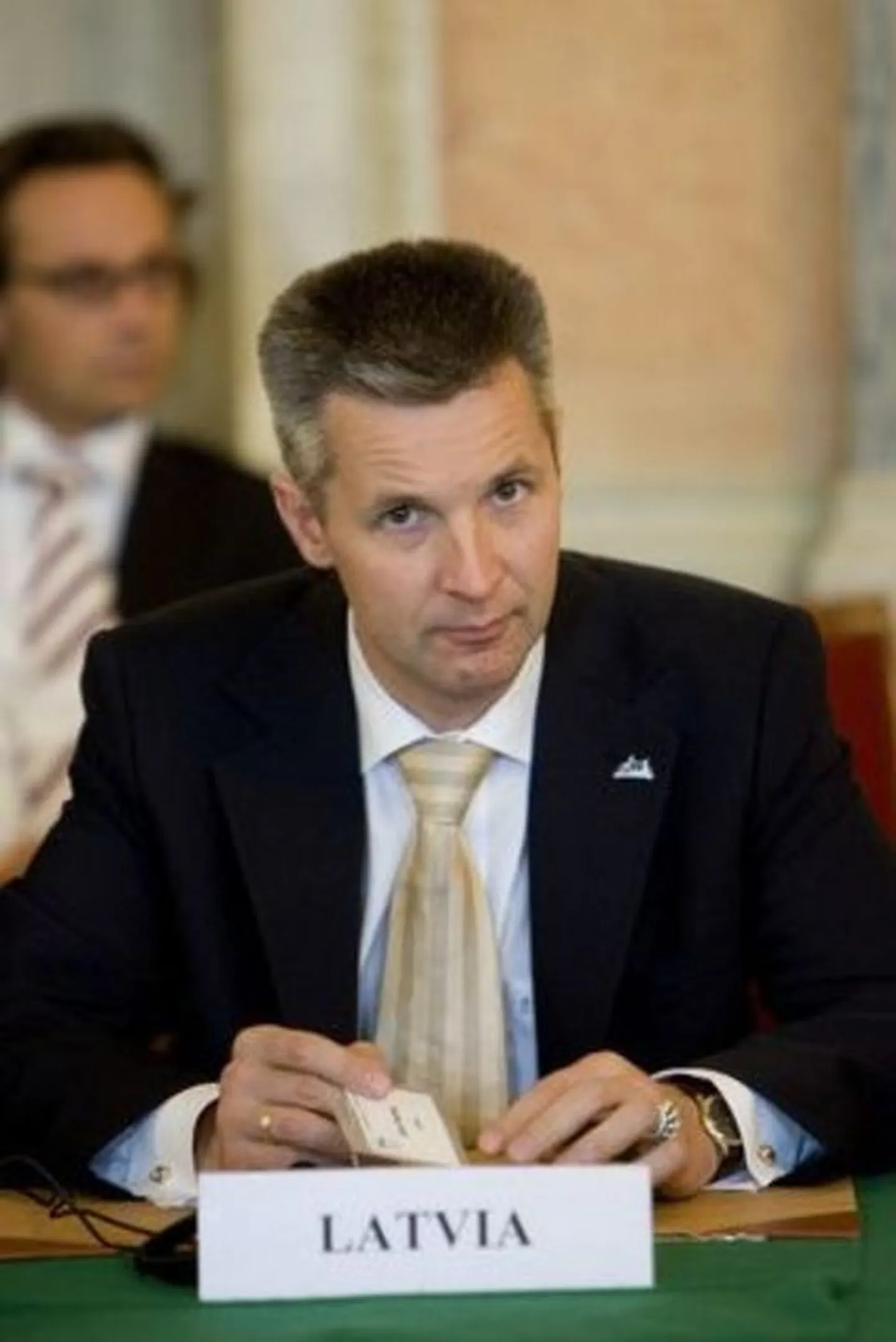 Läti ametist lahkuv välisminister Artis Pabriks.