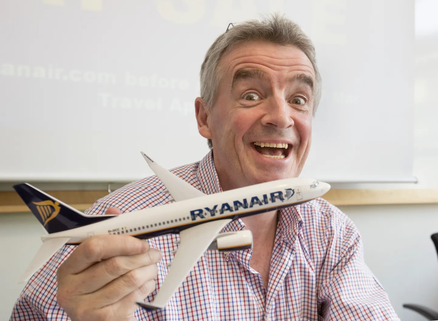 Ryanairi juht Michael O'Leary.