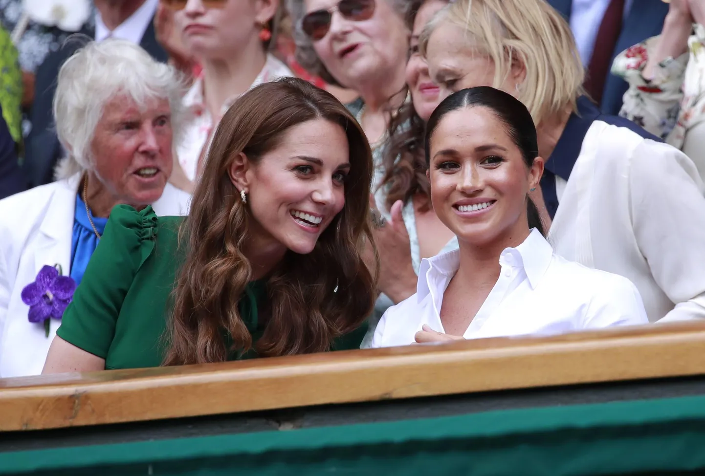 Kate Middleton ja Meghan Markle.