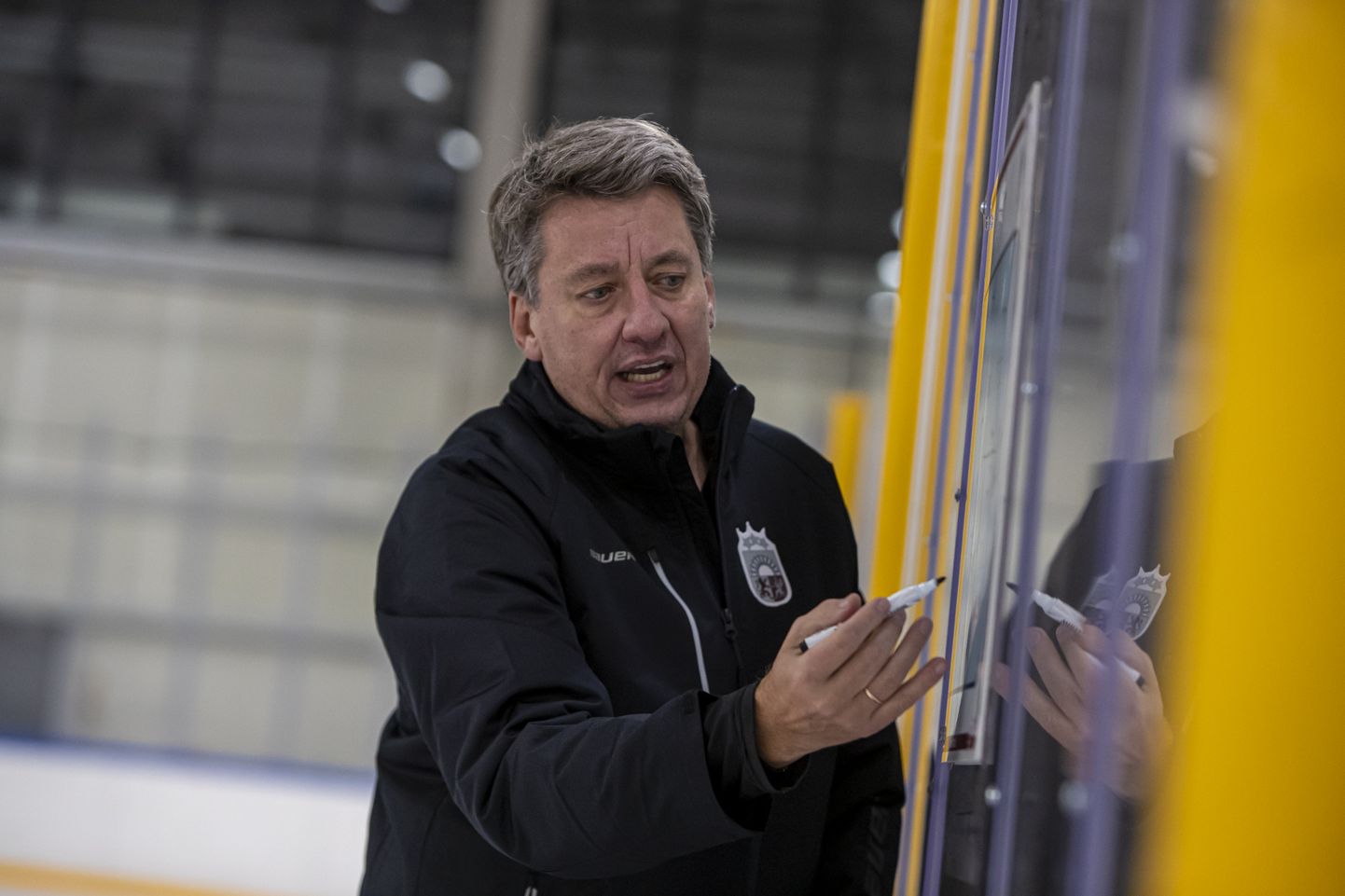 Latvijas hokeja treneris Harijs Vītoliņš