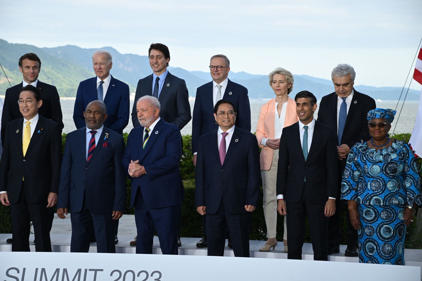 G7 liidrid tippkohtumisel Jaapanis.