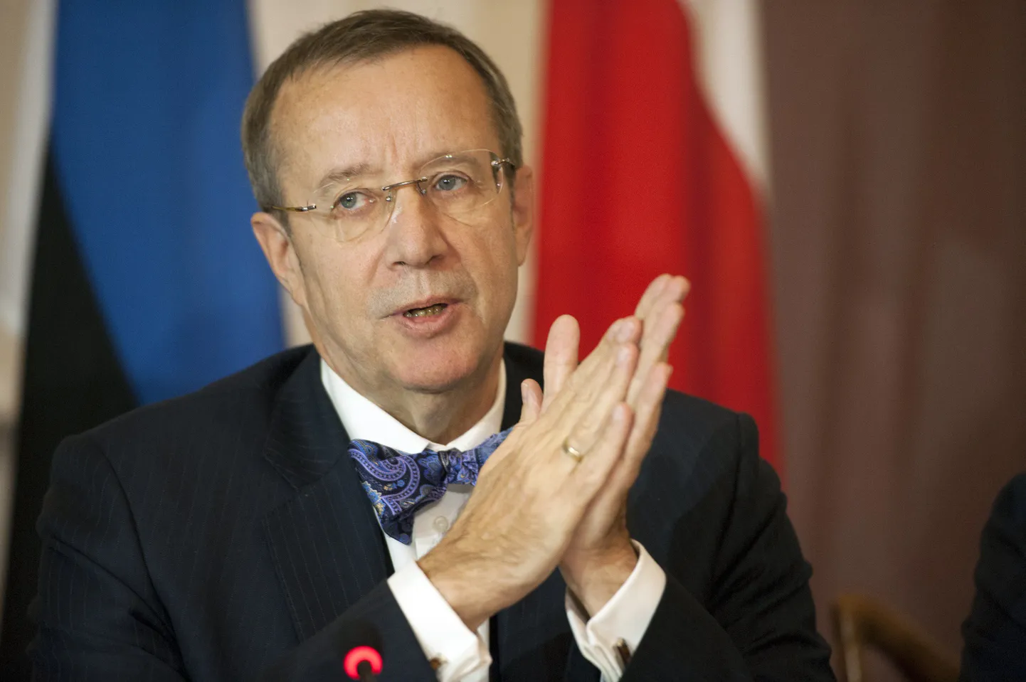 President Toomas Hendrik Ilves.