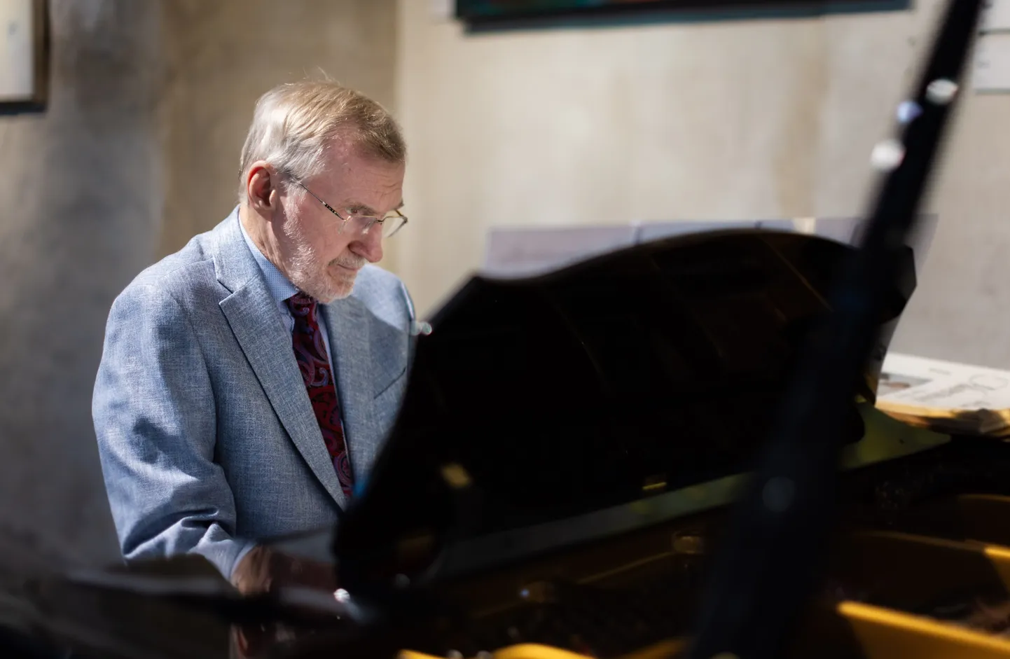 Pianist Peep Lassmann.