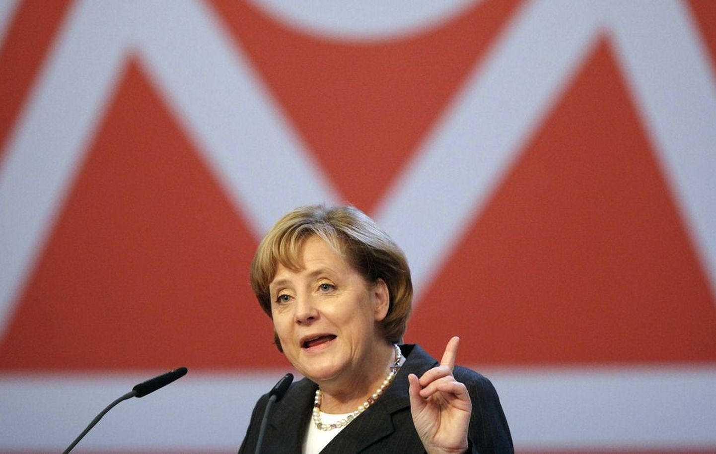 Saksamaa liidukantsler Angela Merkel. .